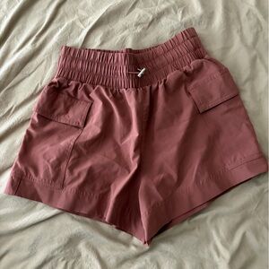 Abercrombie & Fitch Women's Traveler Dusty Pink Shorts